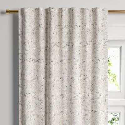 1pc Blackout Doral Window Curtain Panel Cream - Project 62™ - Image 5