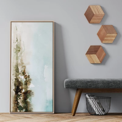 47" X 24" Watercolor Landscape Framed Canvas - Project 62™