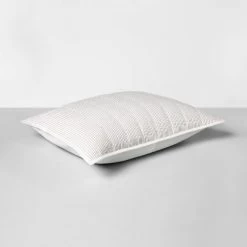 Microstripe Pillow Sham Cream/Gray - Hearth & Hand™ With Magnolia
