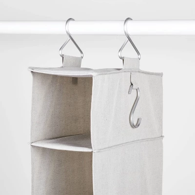 8 Shelf Hanging Fabric Shoe Organizer - Brightroom™ - Image 2