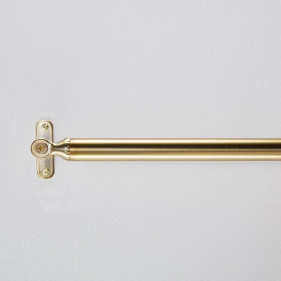 Decorative Screw Curtain Rod Brass Finish - Hearth & Hand™ With Magnolia - Image 4