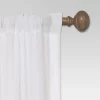 Curtain Rod Faux Wood - Threshold™