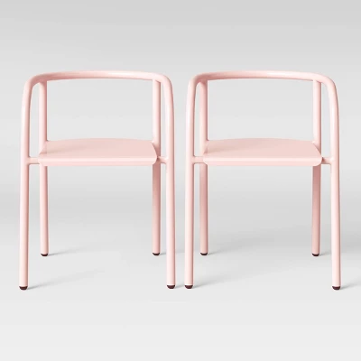 Set Of 2 Kids' Metal Activity Chairs - Pillowfort™ - Image 8