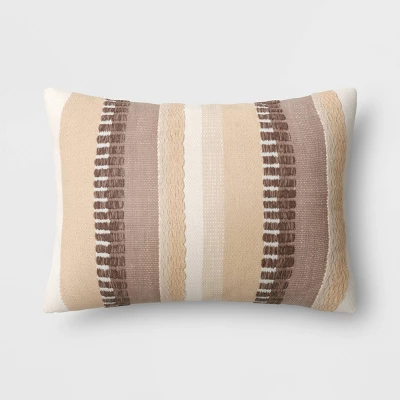 Ombre Striped Lumbar Throw Pillow - Threshold™ - Image 6