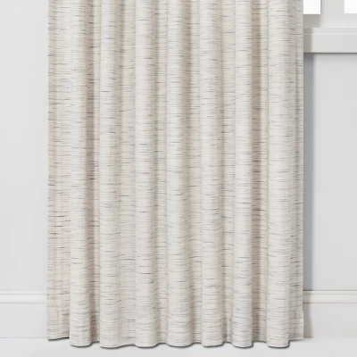 1pc Light Filtering Striation Herringbone Window Curtain Panel - Project 62™ - Image 2