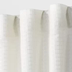 2pk 42"x36" Light Filtering Honeycomb Curtain Tiers White - Threshold™