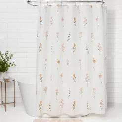 Botanical Floral Shower Curtain - Threshold™