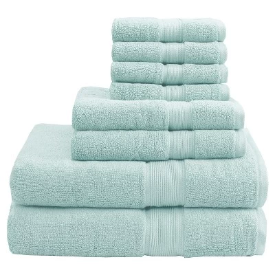 8pc Cotton Bath Towel Set - Image 10