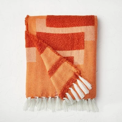 Geometric Patterned Chunky Woven Throw Blanket - Opalhouse™ Designed With Jungalow™ - Image 5