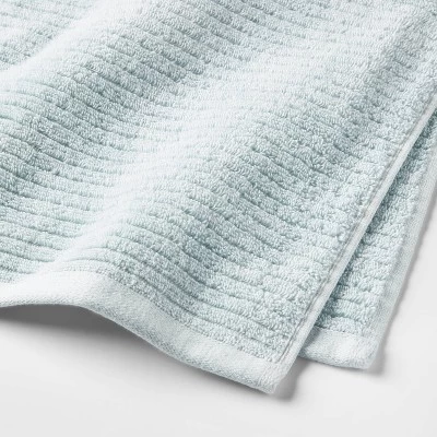 Quick Dry Ribbed Bath Towel Set - Threshold™ - Image 4
