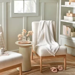 Ribbed Clear Glass Bud Vase - Hearth & Hand™ With Magnolia