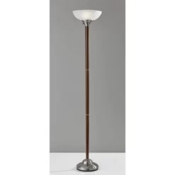 3-way Alta Floor Lamp Brown - Adesso