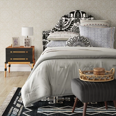 5" X 7" Scratched Bone Photo Frame Light Brown - Opalhouse™ - Image 2