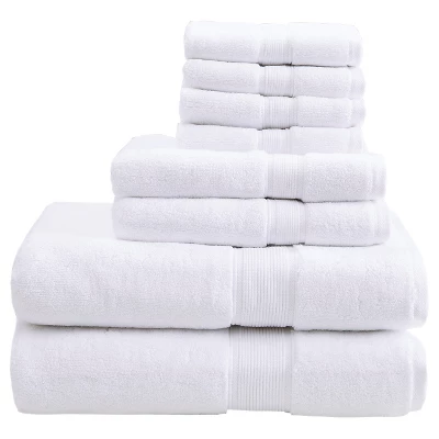 8pc Cotton Bath Towel Set - Image 13