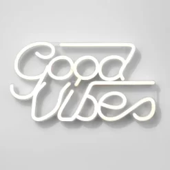 Neon Wall Sign White - Room Essentials™