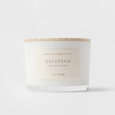Wood Lidded Glass Wellness Daydream Candle - Threshold™ - Image 4