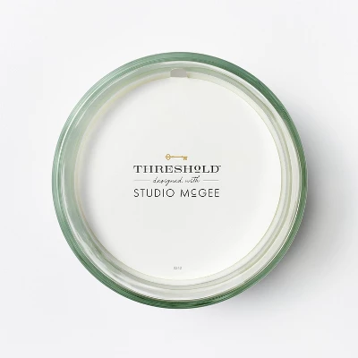 Clear Glass Cypress & Juniper Candle White - Threshold™ Designed With Studio McGee - Image 3