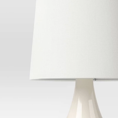 Montreal Wren Assembled Table Lamp White - Threshold™ - Image 3