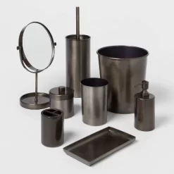 Aluminum With Metal Finish Bath Collection - Threshold™