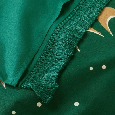 Full/Queen Printed Comforter & Sham Set Teal - Opalhouse™ Designed With Jungalow™ - Image 4