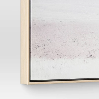 60" X 40" Plains Framed Wall Canvas In Pine Frame - Threshold™ - Image 3