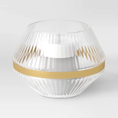 Medium Luxe Glass Hurricane Holder - Threshold™ - Image 2