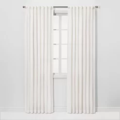 1pc Light Filtering Honeycomb Window Curtain Panel White - Threshold™