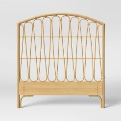 Twin Rattan Kids' Headboard Natural - Pillowfort™