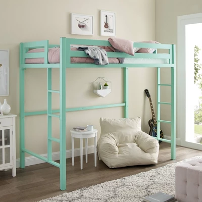 Twin Premium Deluxe Metal Loft Bed - Saracina Home - Image 8